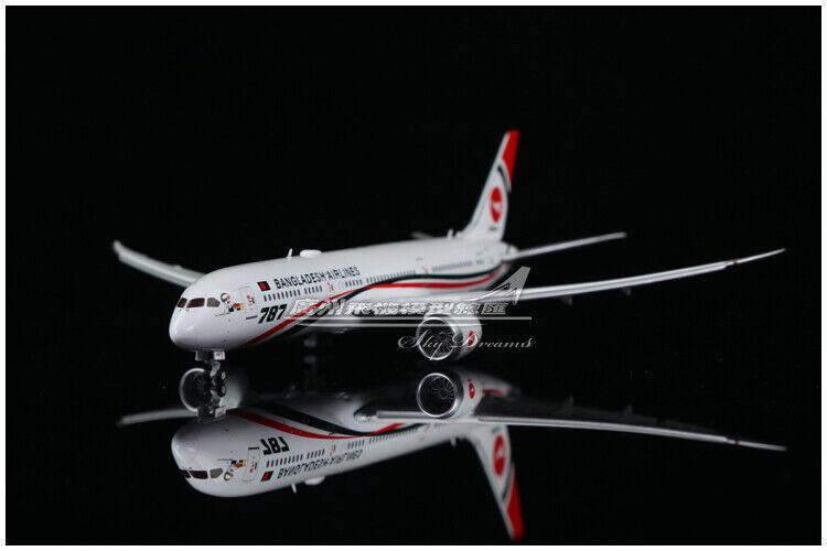 1:400 JC Wings Biman BANGLADESH AIRLINES B787-9 Airplane Flap Down Diecast Model