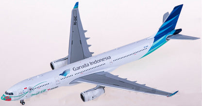 1:400 JC Wings Garuda Indonesia AIRBUS A330-300 Passenger Airplane Diecast Model