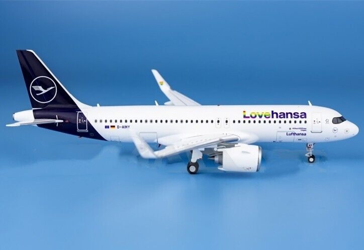1:200 GeminiJets Lufthansa AIRBUS A320neo Passenger Airplane Diecast Plane Model