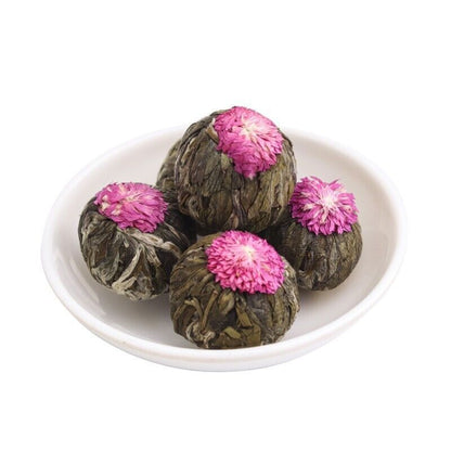 yi dian hong, Blooming Flowering Flower Artistic Tea, Chinese Artisan Blossoming