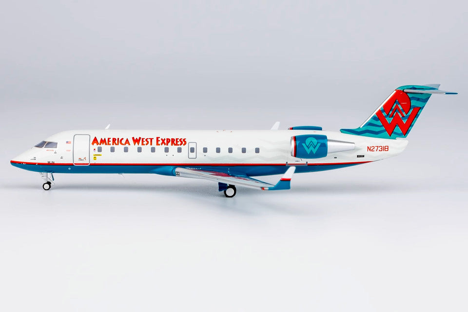 1:200 NG Model America West Bombardier CRJ200LR Airplane Diecast Aircraft Model