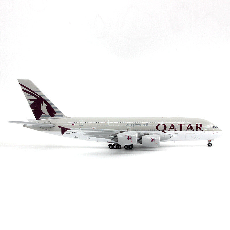 JC Wings  QATAR For AIRBUS A380 A7-APG 1/400 DIECAST Aircraft Pre-built Model