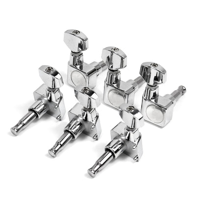 6 Right Electric Guitar Tuners Tuning Pegs Keys Metal Heads For Fender ST TL