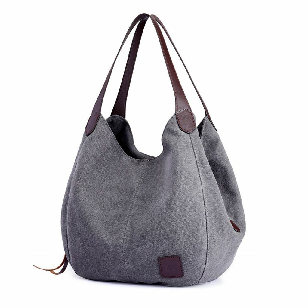 Women Large Canvas Handbag Shoulder Bag Travel Messenger Tote Purse Hobo Bags