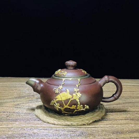 vintage chinese yixing purple clay teapot zisha ceremony fashion gift teaware