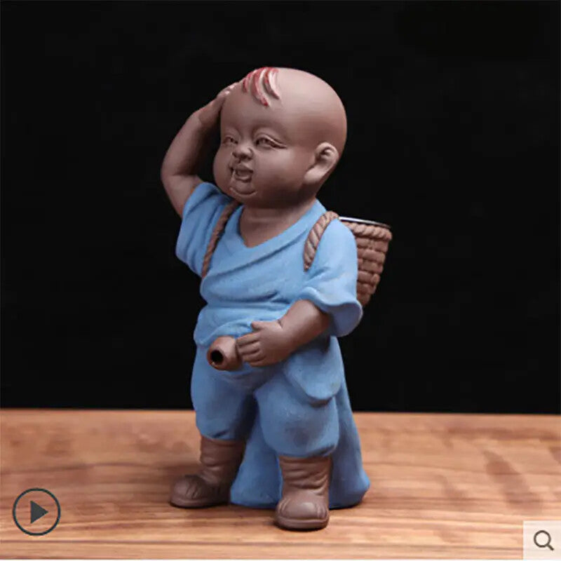 Creative Child Filter Purple Sand Tea Pet Spray Kung Fu Tea Set Tea Ceremony