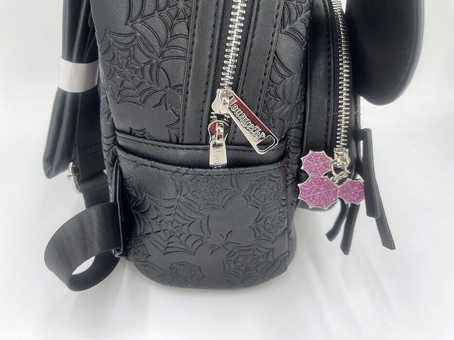 Disney Mini Backpack Christmas Spider Mickey Glow in the Dark Loungefly Bag