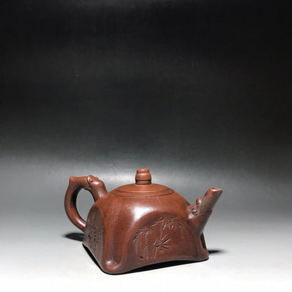 Chinese Yixing Zisha Clay Handmade Exquisite Teapot（梅兰竹菊 底款：王南林）