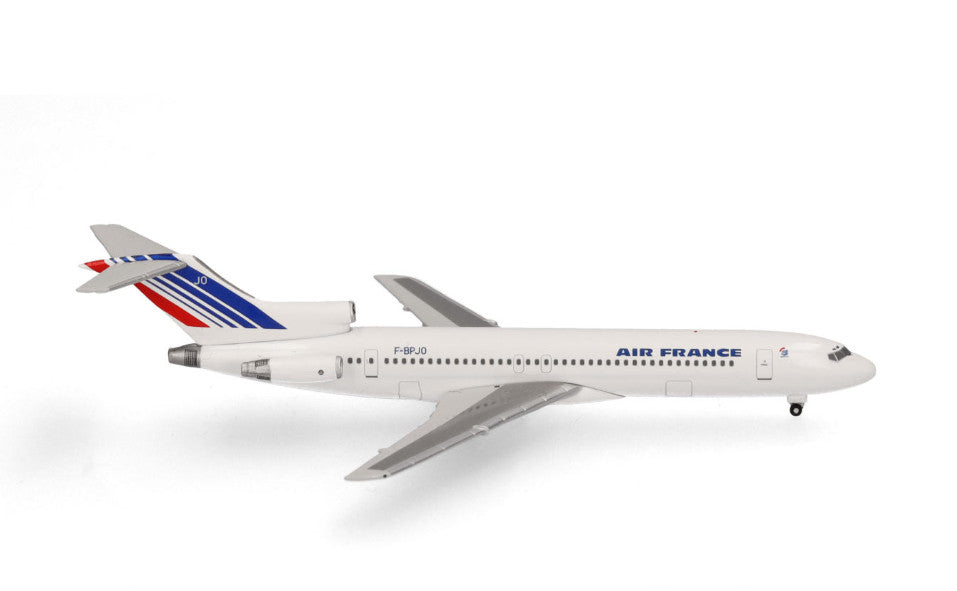 1:500 Herpa AIR FRANCE BOEING 727-200 Passenger Airplane Diecast Aircraft Model