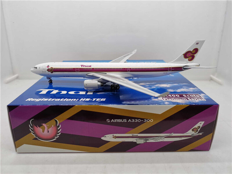 Phoenix Thai Airways Airbus A330-300 HS-TEG 1:400 DIECAST plane Pre-builded