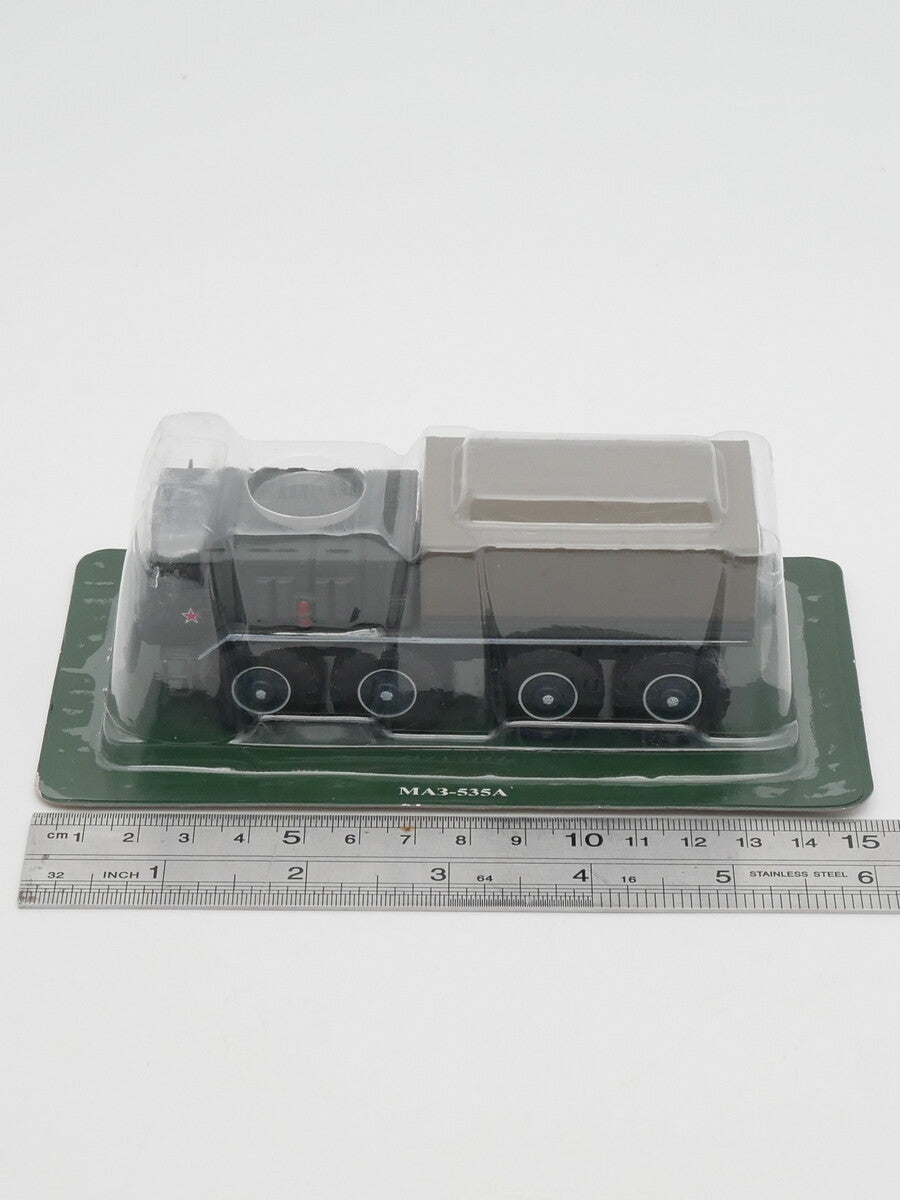1/72 MAZ 535A Soviet Heavy Truck Tank Transport Tractor Military Model