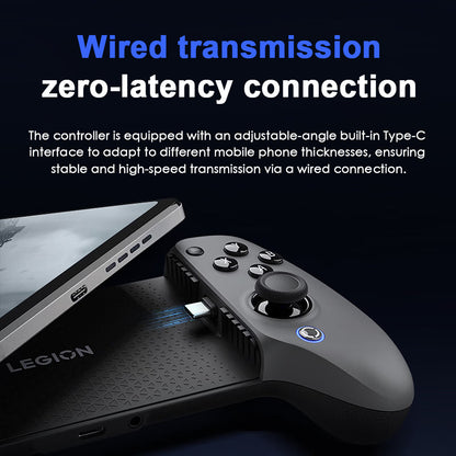 Lenovo Legion G7 Gamepad USB-C for Y700/Android– Hall Triggers,Xbox Layout,Black