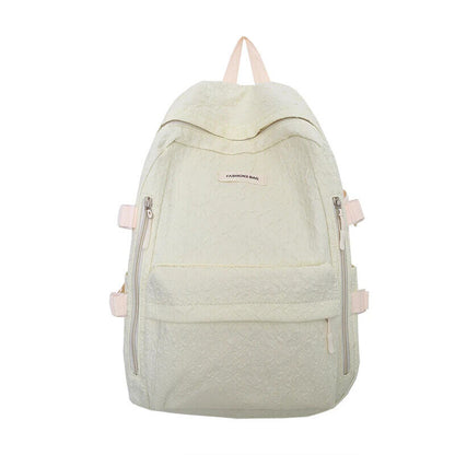 Waterproof College Backpack Trendy Women Laptop School Bags Girl Travel Book Bag