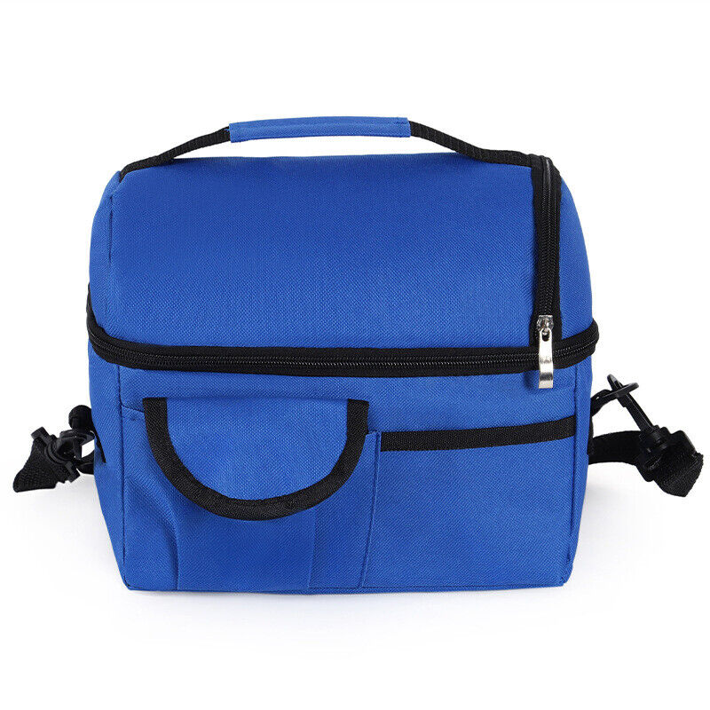 Insulation Pack Lunch Bag Double-layer Fresh-keeping Bag Picnic Pouch Ice Pack
