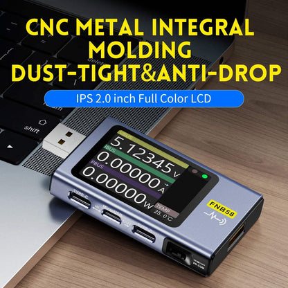 FNIRSI FNB58 USB Fast Charge Tester USB Voltage Current Meter Voltmeter Ammeter
