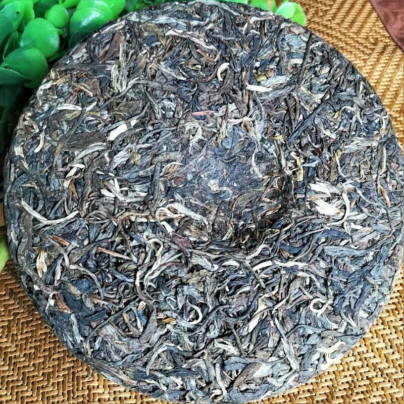 357g/12.59oz Top Impression Peacock Cha Tea Cake Premium Pu'er Tea Health Drink