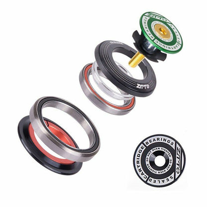 Bicycle Headset 42mm 52mm CNC 1 1/8"-1 1/2" MTB Bearing Tapered Tube Fork Steer
