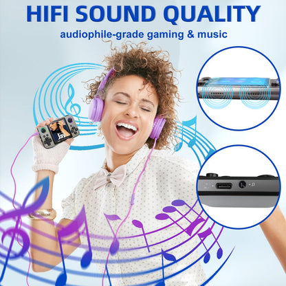 Colourbing L8 Pocket Retro Gaming Console - with MP3 player Function, Support