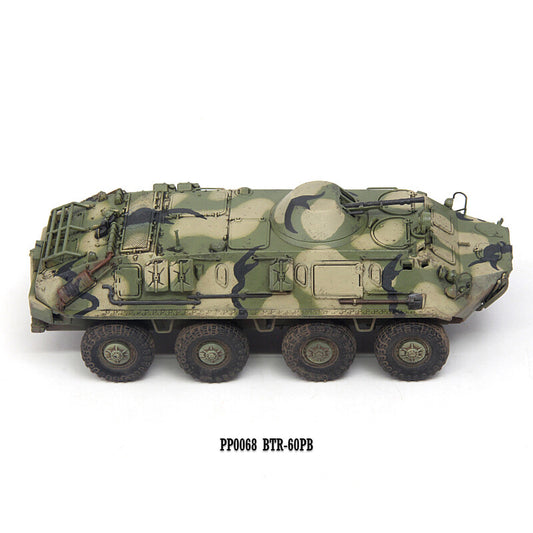 1/72 Soviet BTR-60PB BTR60 Infantry Armored Vehicle Camo Model