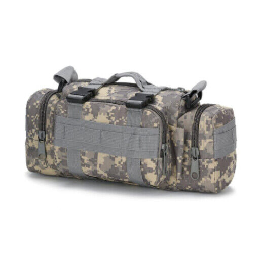 Men Tactical Waist Pack Waist Bag Pack Outdoor Camping Pouch Chest Bag Belt Bags