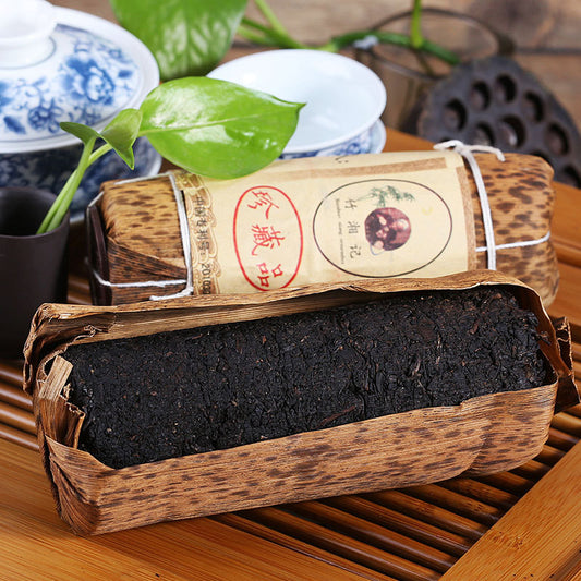 Black tea 165g Premium Nature The Antifatigue Hunan Auhua Brick Tea Decompress