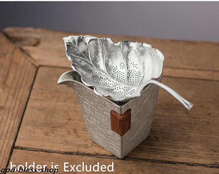 Pure Tin Filter Net Chinese Tea Set Accessories Tea Strainer Creative Net New