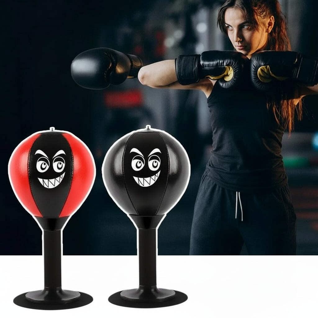 Desktop Punching Speed Ball with Strong Suction Base