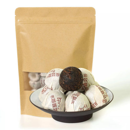 500g 2009 Supreme Yunnan Langhe Bulang Mount Pu Erh Puerh Tea Mini Ripe Tuo Cake