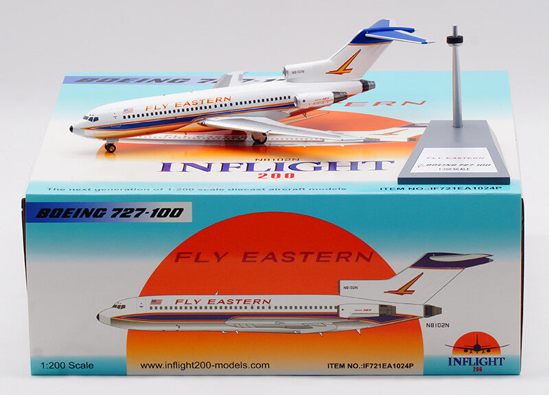 1:200 InFlight FLY EASTERN BOEING 727-100 Airplane Plane Diecast Aircraft Model