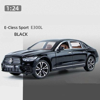 1:24 Mercedes-Benz E-Class E300 L Sports Diecast Model Car Alloy Toy Vehicle