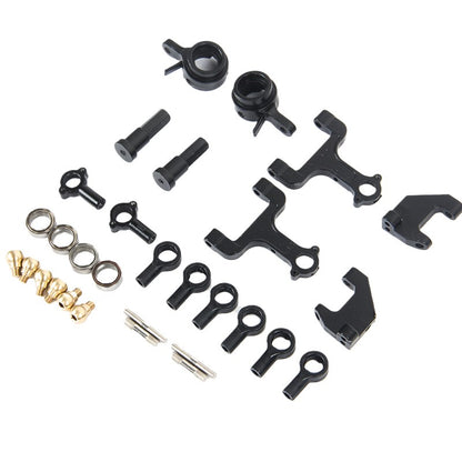 Alloy Upgrade Upper Lower Swing Arm Steering Cup Kit for WPL D12 D42 1/10 RC Car