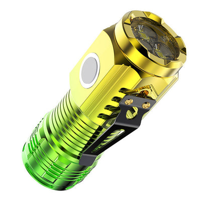 Mini Flashlight 3* 3030LED Lamp Beads Super Bright Flashlight Outdoor Camping