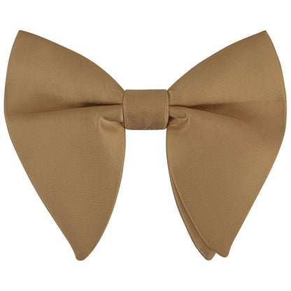 Men Bow Tie Silk Polyester Classic For Party Wedding Big Bowknot Casual Neckties
