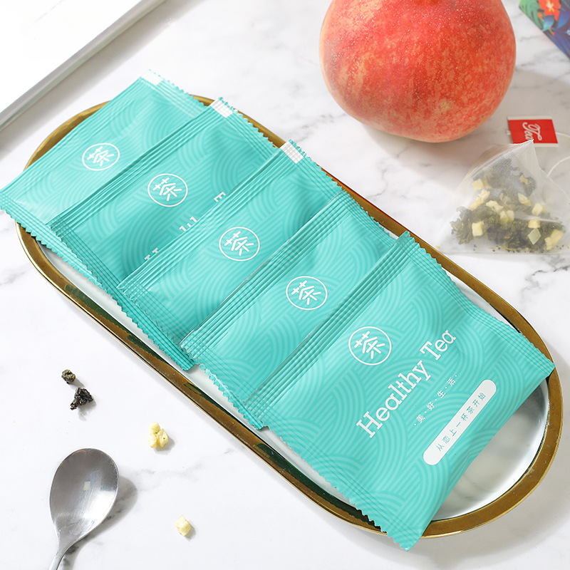 36g Honey Peach Flower Fruit Tea Triangle Bag Cold Soaked Tea White Peach Oolong