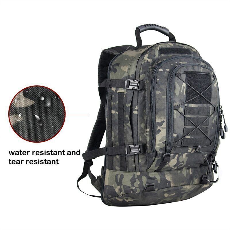 60L Rucksack 3P Outdoor Travel Hiking Rucksacks Camping Climbing Bags