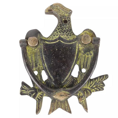 Antique Look Brass Eagle Door Knocker Door Bell Home Decor