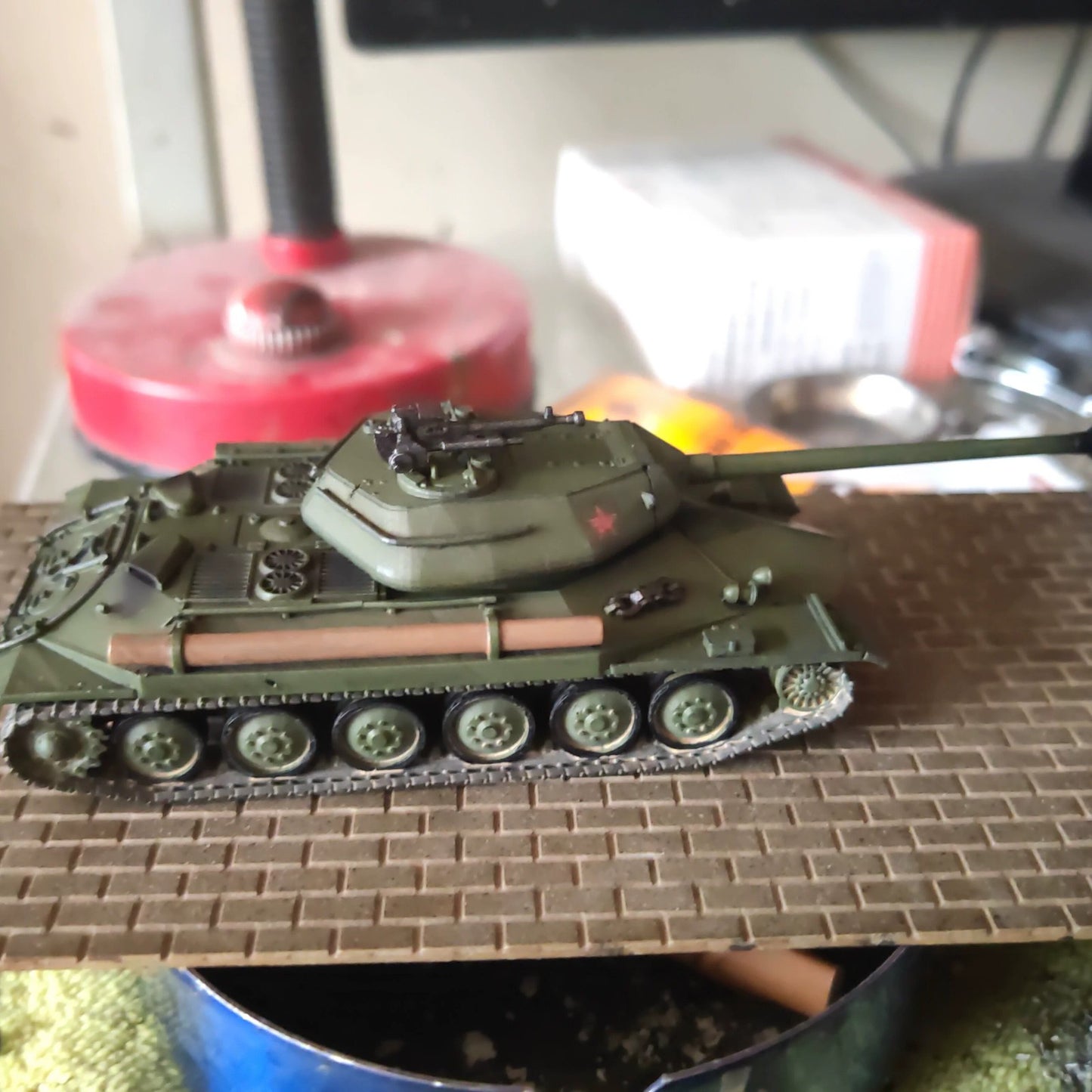 Homemade Model 1/72 Soviet 252 Project U-Type Tank Painted Finished