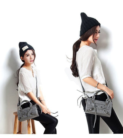 Mini Small Bags Crossbody Women Pu Leather Shoulder Bags Black Hand Bags