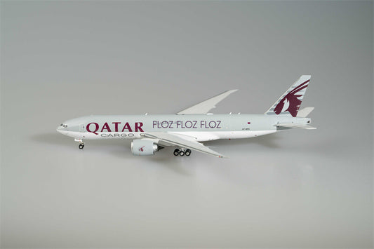 Phoenix Qatar Cargo for Boeing B777-200F A7-BFC LTD 1:400 Plane Pre-built Model