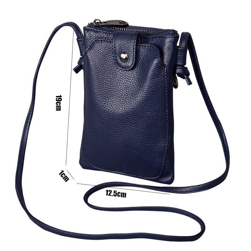Women Shoulder Bag Leather Softness Small Crossbody Bags Messenger Clutch Bag