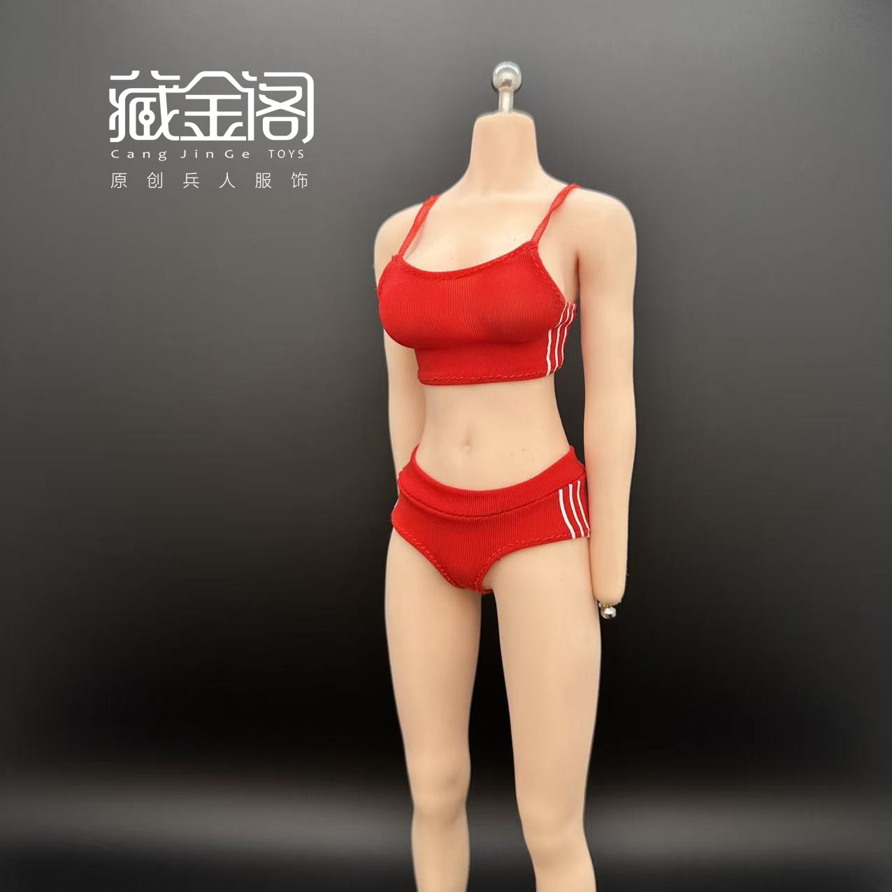 1/6 Female Athletic Tank Top And Shorts Set for 12" PH TBL Action Figures