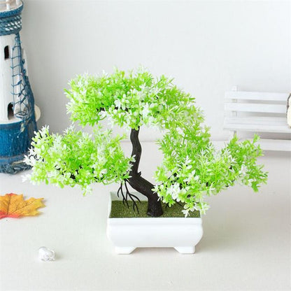 Arboles Artificiales Para Casa Con Maceta Pequeña Para Diseño Interior 2 Piezas
