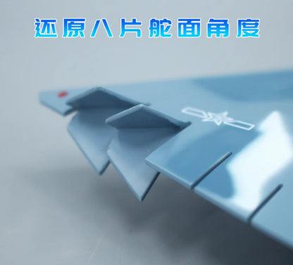 1:100 CHINA J-36 The Sixth-generation Fighter Jet Diecast Military Plane Model