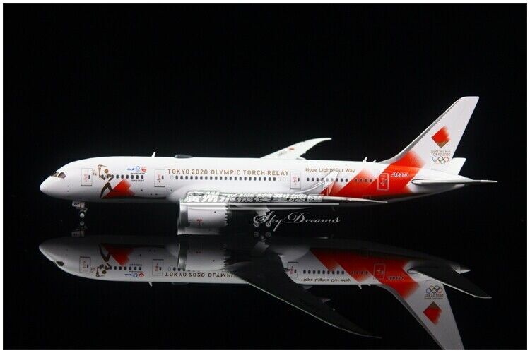 1:400 JC Wings JAPAN AIRLINES BOEING 787-8 Passenger Airplane Diecast Model