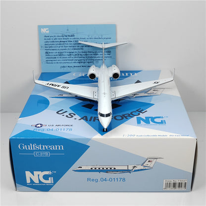 1:200 NG Model U.S.AIR FORCE Gulfstream C-37B Airplane Diecast Aircraft Model