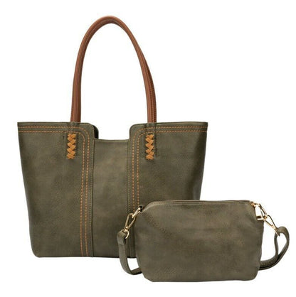 2x Celela Large Capacity Handbags Women Bag Tote Crossbody Shoulder Bag Purse