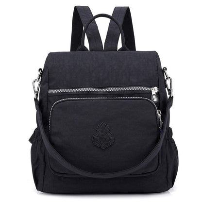 Fashion Women Backpack School Bags Nylon Cloth Waterproof Backpack Large Bookbag