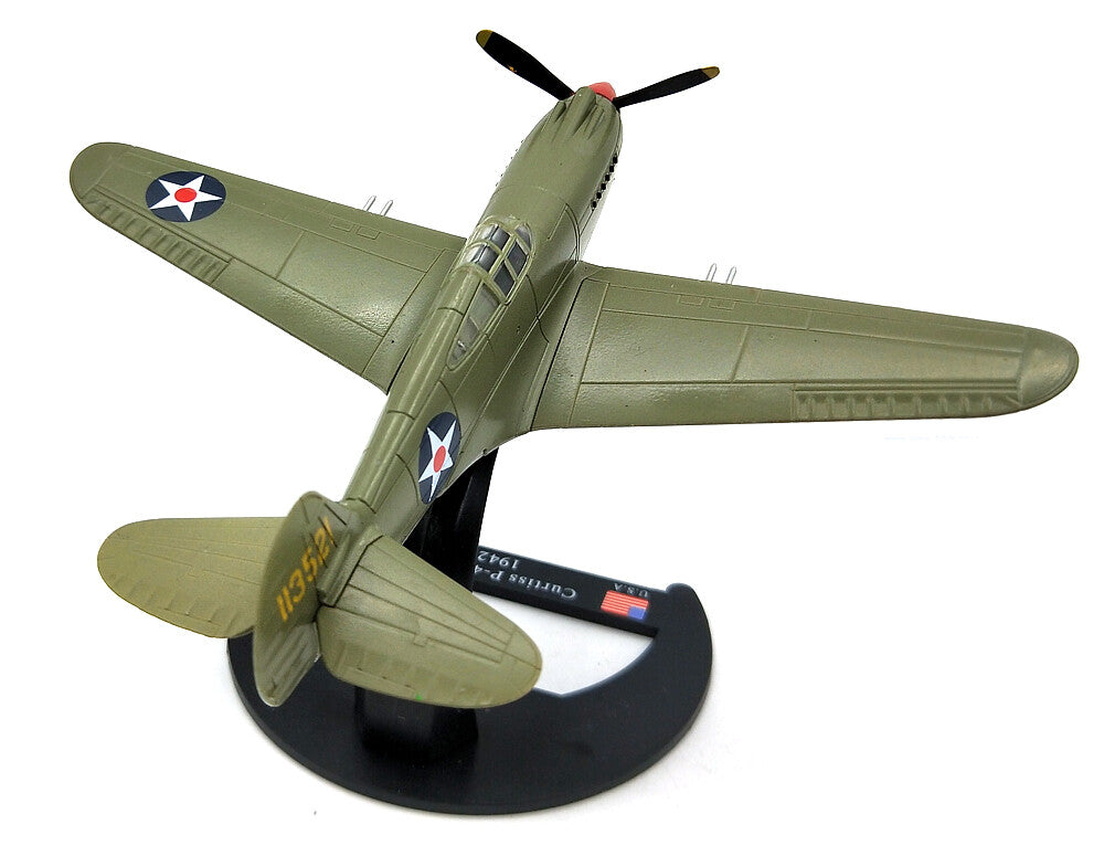 USA P-40B 1/72 diecast plane model aircraft AVIONES