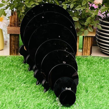 Natural Obsidian Mirror Obsidian Wafer Crystal Mirror Crystal Gifts healing 1pc