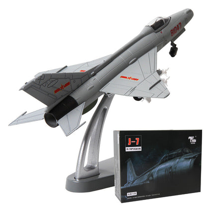 Terebo China Chengdu J-7 Fighter Fishbed 1/72 diecast plane model aircraft